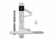Ergotron LX Wall Mount System - Montážní sada (nástěnný držák, držák na myš, rameno klávesnice, 2 cable channels, opěrka zápěstí, nástěnná kolejnice 10 palců (25,4 cm), nástěnná trasa 34") - Technolog