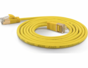 Wantec Wantec wW Patch kabelCat.7 RohExtra tenký kabel (zástrčka CAT6A) SSTP žlutý 3,0 m (7176)