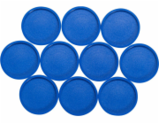 Maul Průmyslový magnet kulatý 29 mm 10 kusů modrý
