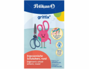 Pelikan griffix Schulschere Rechtshänder Rund 14cm Blau