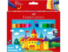 Teka Popisovače na hrad Jumbo 12 barev FABER CASTELL