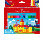 Teka Popisovače na hrad Jumbo 12 barev FABER CASTELL