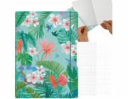 Herlitz Zápisník Herlitz Ladylike Jungle A4 80 listů zelený, vícebarevný