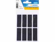 Herma HERMA Filzgleiter schwarz 15x45 mm