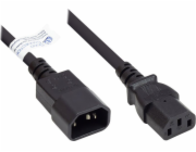 Alcasa Napájecí kabel Napájecí kabel Alcasa P1430-S010 Černý 1m Panel C14 Panel C13