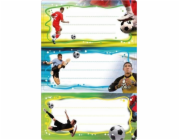Herma HERMA Vario školní štítky fotbal lesklý