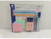 Staedtler STAEDTLER Schreibset 15dílný Pastell inkl. Notizblöcke