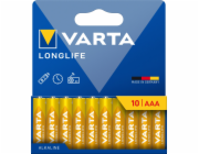 Varta Baterie LONGLIFE AAA NOVÁ 10ks.