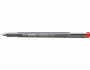 Staedtler Technický popisovač Pigment Liner 0,5 mm S308 červený č. 6563