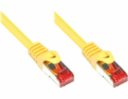 Good Connections Patch kabel RNS s ochranou proti nasezení, kat. 6, S/FTP, PiMF, PVC, 250 MHz, žlutý, 7,5 m, Good Connections (8060-075Y)