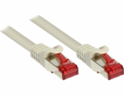 Good Connections Patch kabel RNS s ochranou proti napojení na vlákno, kat. 6, S/FTP, PiMF, PVC, 250 MHz, šedý, 7,5 m, Good Connections (8060-075)