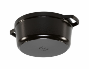 Staub La Cocotte Buster & Punch 24 cm rund, schwarz, Gusseisen