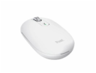 Trust Seron Slim/Kancelářská/Optická/3 200 DPI/USB+BT/Bílá