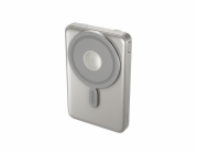 Spello ForcePack 4v1 10000mAh magnetická bezdrátová powerbanka SM75 | titanová