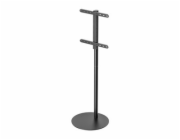Vision VFM-F4 - Stojan - pro digitální signage displej - ocel - cerná - velikost obrazovky: 30"-65" - montážní rozhraní: až 400 x 400 mm - podlahové provedení