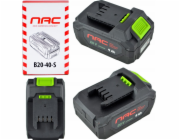 NAC ÚČELY BATERIE: 20V 4Ah Řada S
