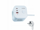 Tiross MORRE POWER CUBE 3G, 2x USB, USB-C 1,5 m
