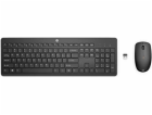 HP Klávesnice + bezdrátová klávesnice a myš NRL
