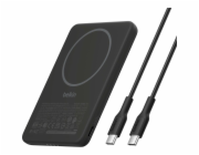 Belkin BoostCharge Slim 5000mAh magnetická powerbanka, 7,5W, černá, BPD010hqBK