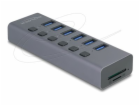 Delock - Rozbocovac - 5 Gbps, with switch, SD/Micro SD sl...