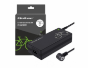 Qoltec Nabíječka pro elektrokola 36V | 42V | 2A | Mi4 Magnetický hrot + napájecí kabel