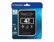 Verbatim Externí pevný disk 4TB Store n Go USB 3.0 53223