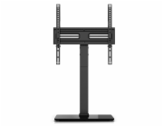TV držák Meliconi, 480815 Table 400, základna z tvrzeného skla, hliníkový sloupek, systém kabelů, pro TV 32"-60", pro TV do 30 kg