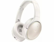 AWEI Sluchátka přes uši AT20 ANC ENC Bluetooth 6.0, bílá