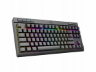 PROOVE Mechanická klávesnice Gaming Sideswap RGB, černá