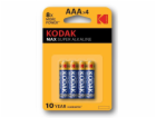 baterie Kodak 1,5  AAA  4-pack  blistr/K