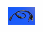 Logo Audio rozdvojka  Jack (3.5mm) samic