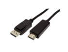 Video kabel DisplayPort samec - HDMI sam