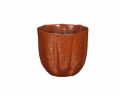 MICA Gelová květináče ALFREDO 1193650, keramika, červená