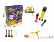 NENURODYTA_Z Venkovní hračka Skákací raketa, různé barvy