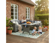 DOMOLETTI Venkovní sestava nábytku , šedá, 5místná