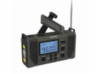 Hawk HWRDI420GN Radio Solar Dynamo With Flashlight