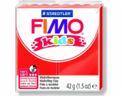 Fimo termosetická plastelína pro děti červená 42g