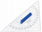 Staedtler Úhlové pravítko 16 cm, styrol, s trnovou rukojetí
