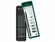Faber-Castell Akvarelové tužky Graphite Aquarelle, 5 kusů, kovové balení, Faber-Castell (117805 FC)