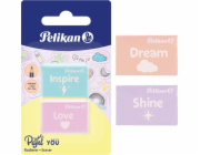 Pelikan Guma 606196 Plastová Různé barvy 2 ks.