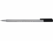 Staedtler Sada fixů Fineliner Triplus Black, 4 ks, maloobchodní