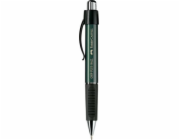 Faber-Castell Kuličkové pero 14079 modré s tlačítkem, střední, 2 ks.