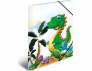 Herma HERMA Sammelmappe A3 Dinos Pappe