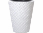 Prosperplast KVĚTINÁČ MATUBA 300 mm - BÍLÝ (S449) PDBMT30...