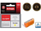 Activejet Inkoust ACC-521YN (náhradní inkoust Canon CLI-5...
