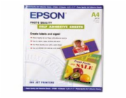 EPSON A4,Photo Quality Inkjet P. samolepící (10ks)