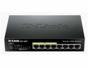 D-Link DGS-1008P D-Link DGS-1008P 8-port Gigabit Desktop Switch, 4 porty jsou PoE+, PoE budget 68W