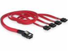 Delock kabel SAS mini 36-pin / 4x SATA 50 cm