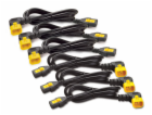 APC Power Cord Kit (6 ea),Locking,C13toC14 (90Dg),0.6m AP...