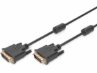 Digitus připojovací kabel DVI-D(24+1), Stíněný, DualLink,...